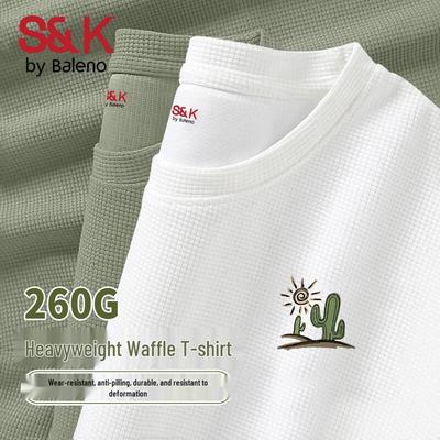 Baleno S&K Waffle 260G Short Sleeve T-Shirt
