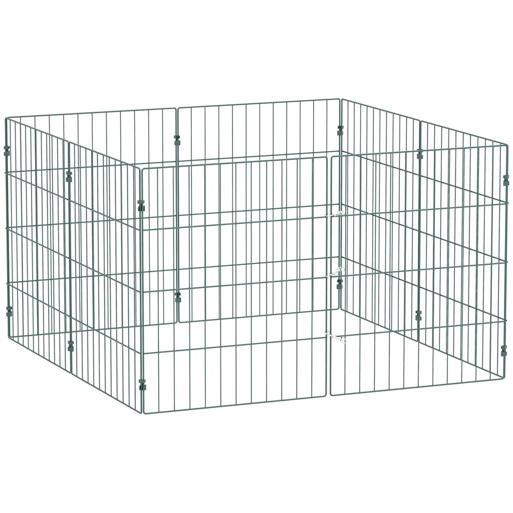 8 Panel Pet Playpen for Small Dogs Indoor Outdoor 60 cm Height