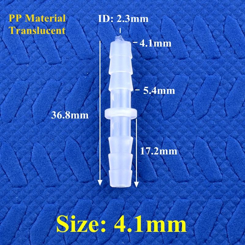 10Pcs/Lot 4~14mm Equal Dia Direct Connectors Food Grade Plastic Hose Joints Aquarium Tank Adapter Air Pump Hose Pagoda Joint Water Pipe Fittings