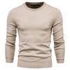 Men’s Slim Fit Crew Neck Thick Knit Sweater