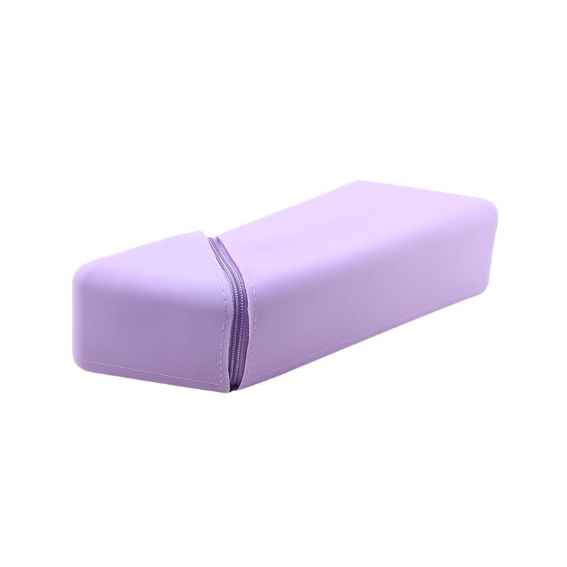 Large Capacity Travel Silicone Makeup Brush Holder Bag Zipper Cosmetic Organizer Case For Brushes Lipstick Or Tools