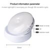 USB Rechargeable 360° Rotating Body Sensing LED Night Light Magnetic for Bedside Home Bedroom Hallway Cabinet Kid Room Decor