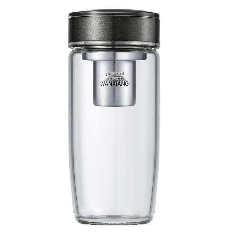 WANXIANG HBC1932 470ML Single-Layer Glass Water Bottle