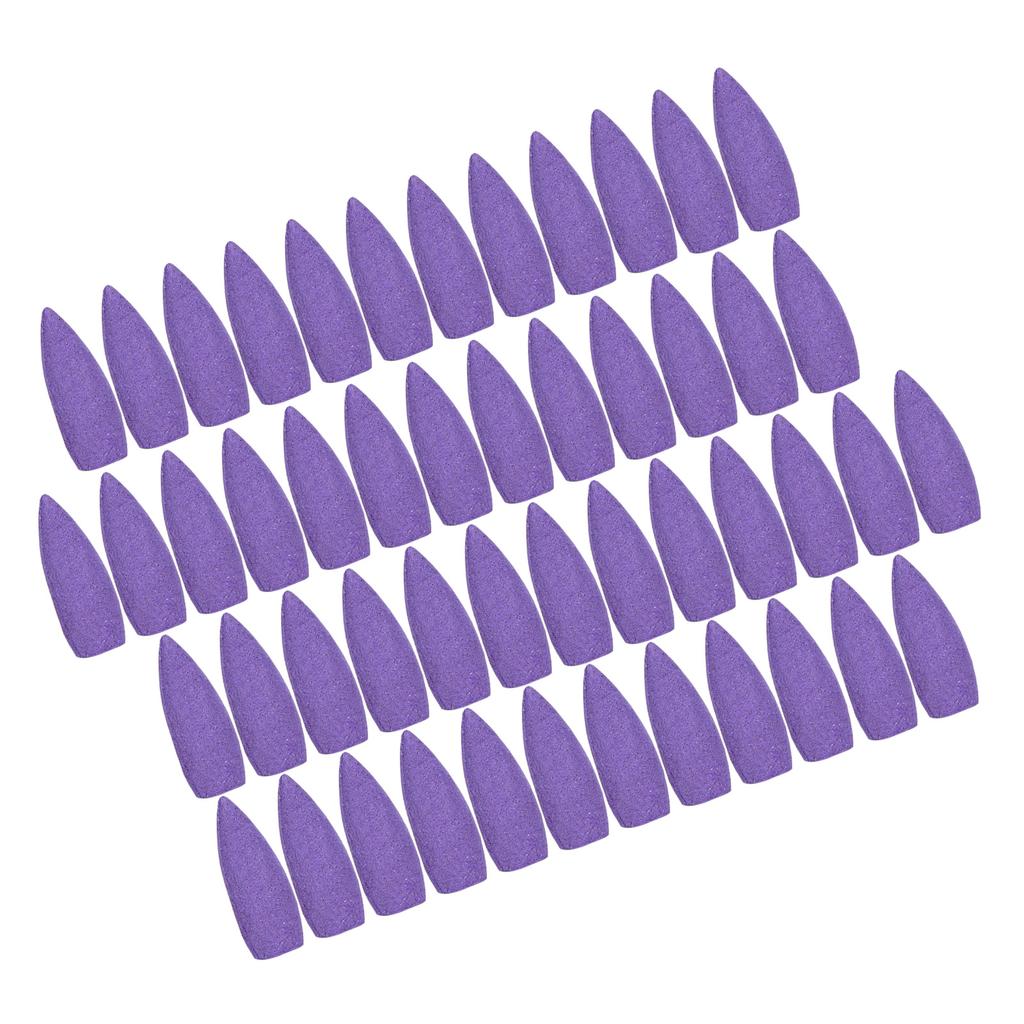 50Pcs Rückfluss Weihrauch Kegel Wasserfall Natürliche Düfte Duft Luft Reinigung mit Eisen