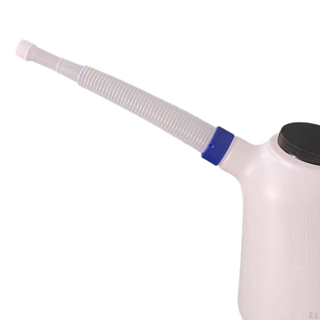 Oil Container Universal Automotive Dispenser with Long Spout for Motorcycle