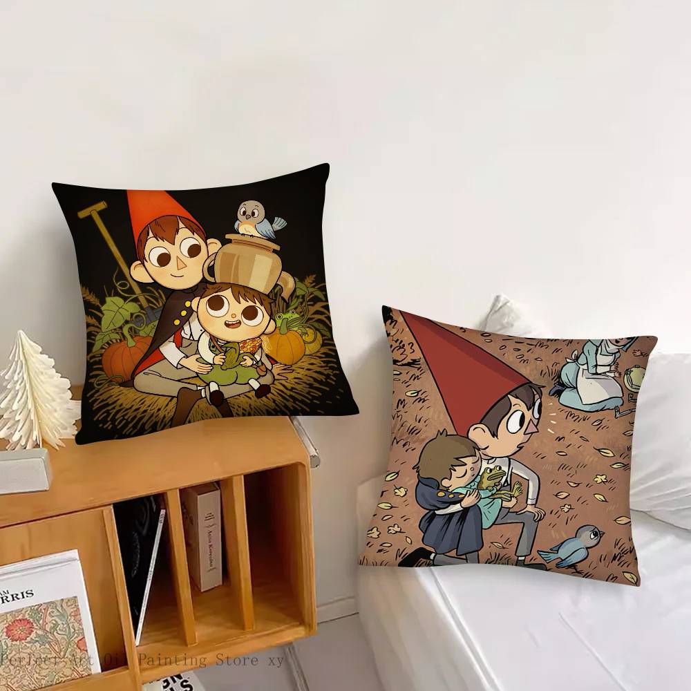 Over The G-Garden Wall Pillow Case Fashion Square Pillowcase Bedroom Sofa Room Ins Decoration Leisure