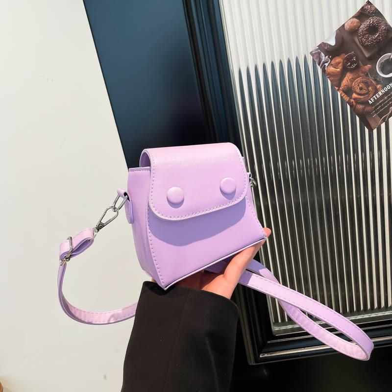 Niche design high-end mini lipstick bag women's 2025 new trendy fashion commuter shoulder messenger small square bag