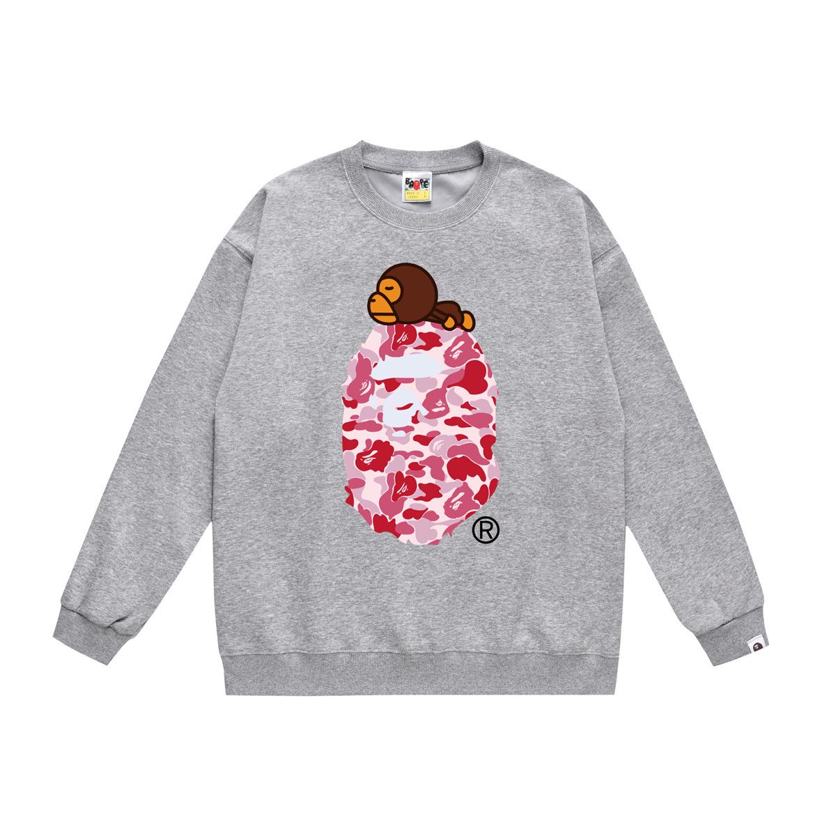 

Унісекс Худі BAPE з принтом Ape Head - Модний Осінньо-Зимовий Стиль Хіп-Хоп Large