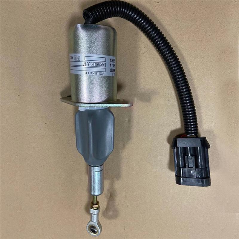 Engine Fuel 12V For Cumm 6Ct Engine Fuel System Shutdown Solenoid Valve 3939019 SA-4335-24 SOL22024 Fuel Pump Switch