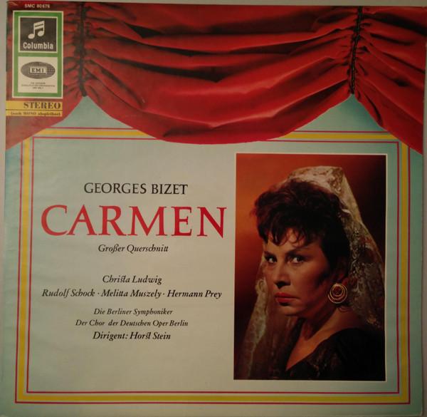 

LP Record GEORGES BIZET CHRISTA LUDWIG RU Carmen Groer Querschnitt SMC80676 Columbia Germany Classical Used