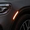 2pcs Auto Reflector Stickers Car Side Marker Sticker Car Accessories Reflective Trim Car Wheel Eyebrow Stickers Decal