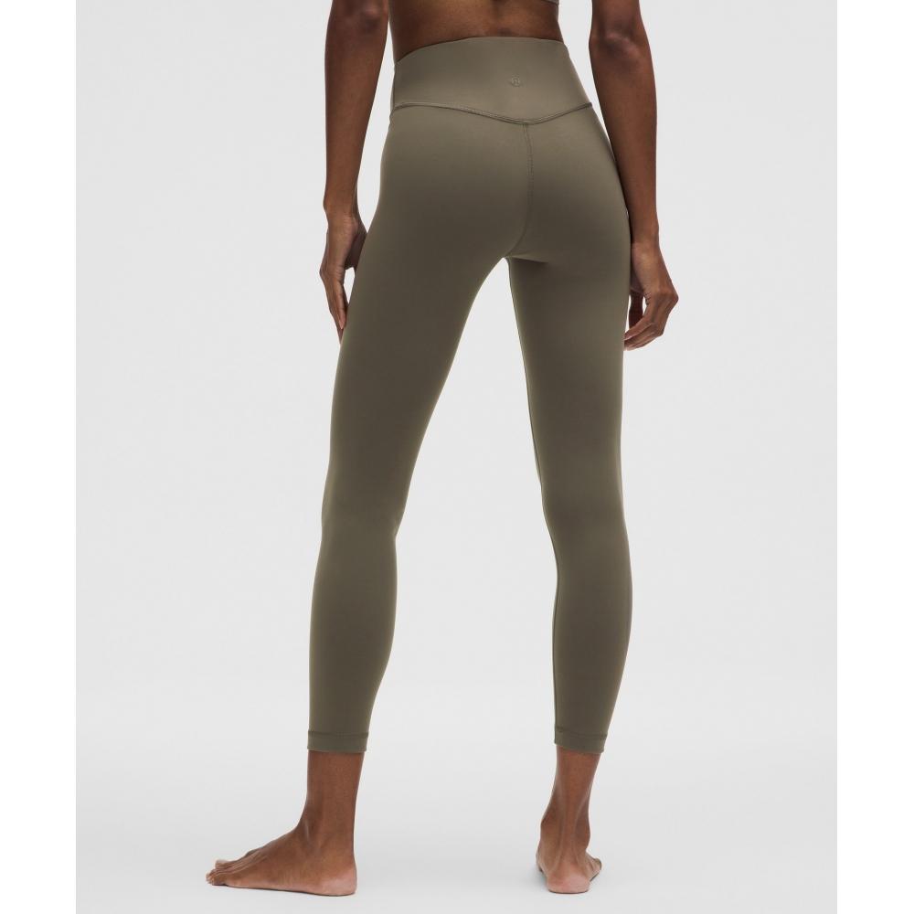 Lululemon WUnder Under Smoothcover High Rise Tight 25  Army Green