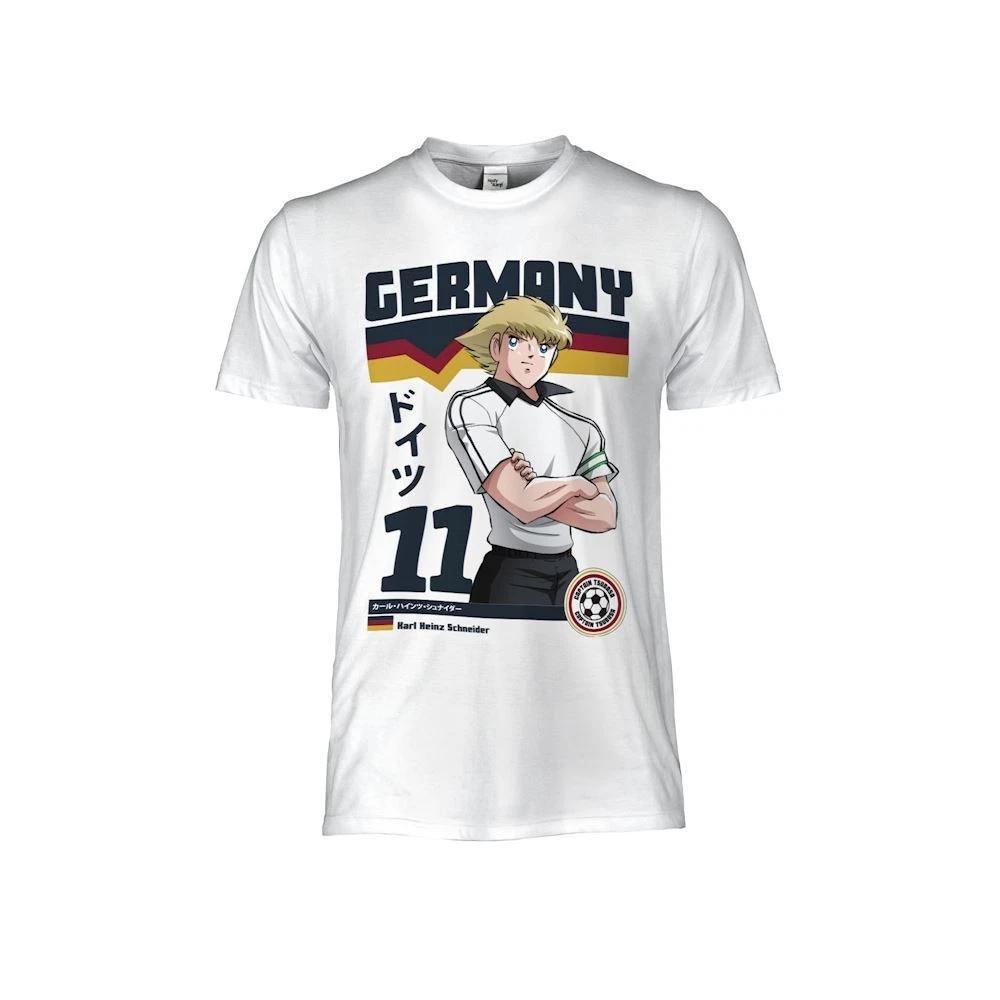 Genuine Captain Tsubasa  Holly  Benji Germany TShirt Official Jersey S