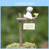 Cute Cartoon Dog Bird Letter Sign Model Ornament For Landscape Decoration Props