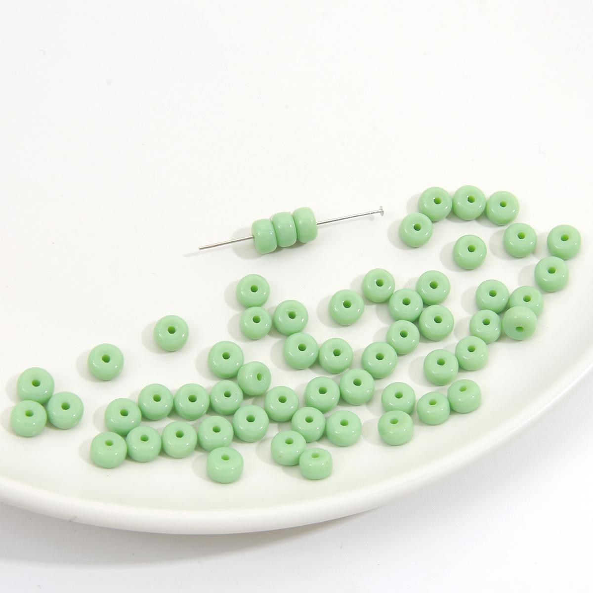 

20 шт. хрустальные стеклянные бусины для серьги, браслета, ожерелья, браслета «сделай сам», ювелирные изделия, изготовление бусин 6x4mm