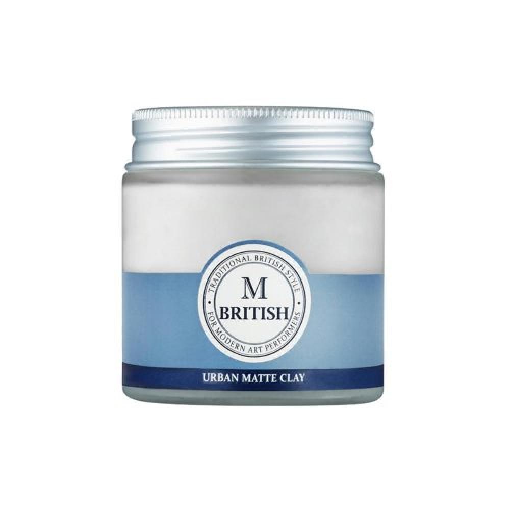 British M Urban Matte Clay 100g 001 BRITISM URBAN MATT CLAY 100g
