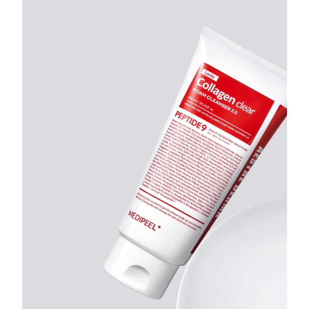 MEDI-PEEL Red Lacto Collagen Clear Foam Cleanser 2.0 300ml
