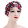 Ny hårpleie for kvinner Islamsk Jersey Hodeskjerf Milk Silk Muslim Hijab Perler Braid Wrap Stretch Turban Hat Chemo Cap Head Wrap