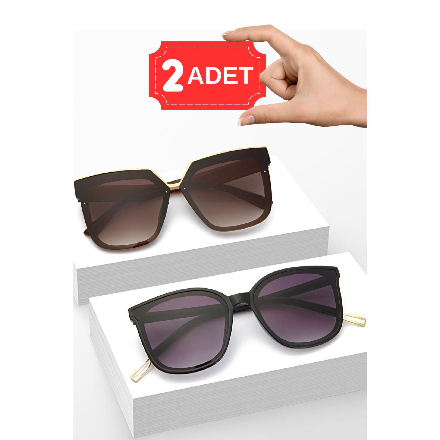 

Premium 2 Set Black Woman Sunglasses чистий