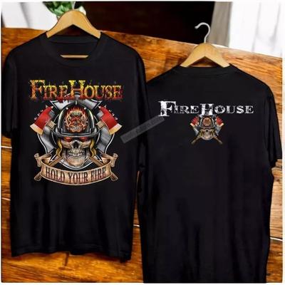 T-shirt Firehouse Hold Your Fire Tour Regalo per Amico Taglia S-4XL
