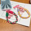 Creative Cartoon Mobile Phone Universal Lanyard Three-Color Wrist Strap Hand-Woven Hand Rope Mobile Phone Hanging Accessories