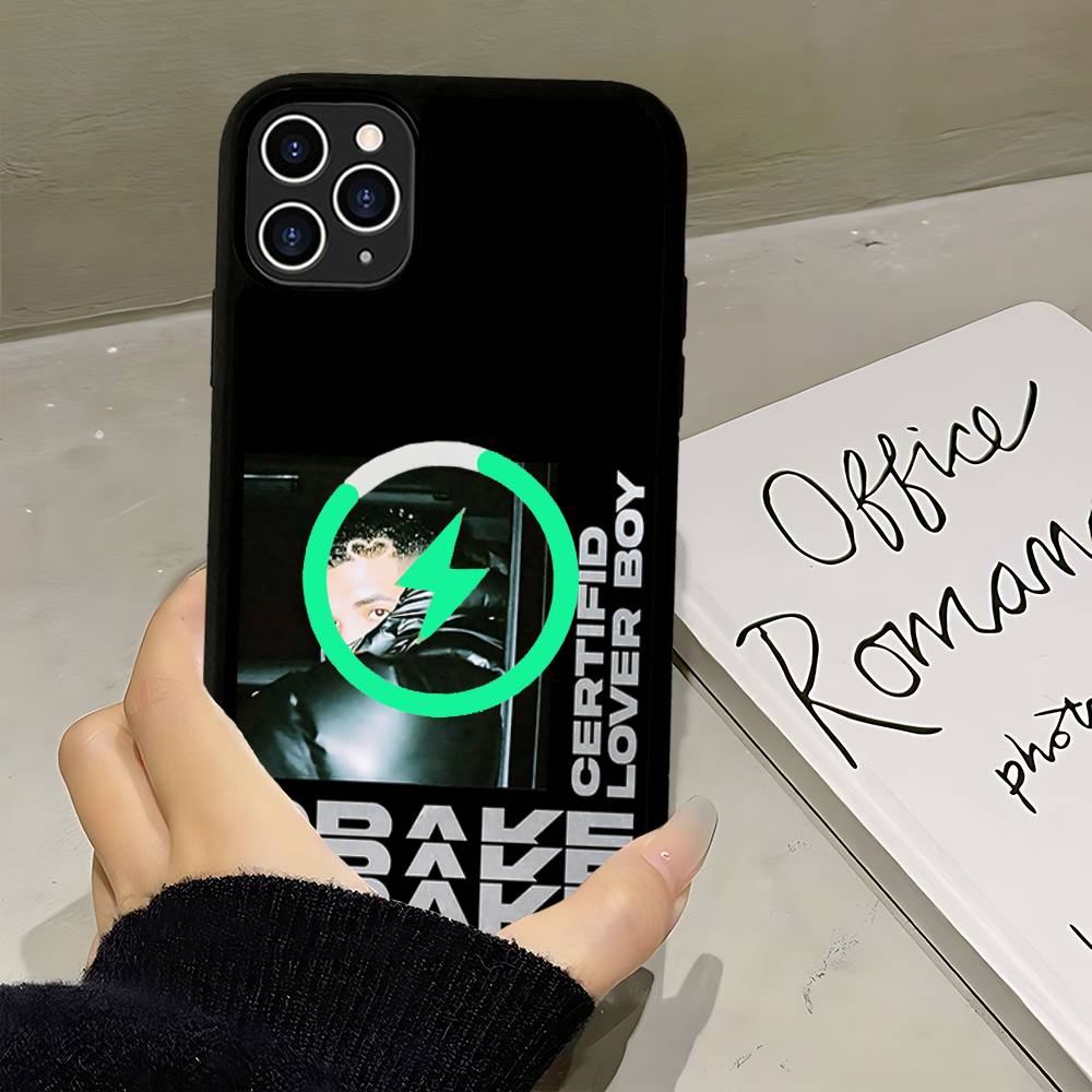 

Singer Rapper D-Drake Magnetic Phone Case For IPhone 16 15 14 13 12 11 17 Pro Max Plus Wireless Charge Cover iPhone 16