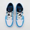 553558-144 Nike Air Jordan 1 Low University Blue UNC Dark Powder Navy (Men's)