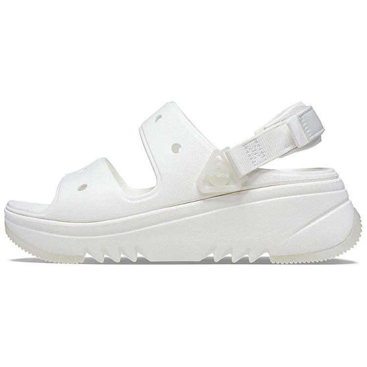 Crocs Lightweight Non-Slip Sports Sandals Women Sandals White 208181-100