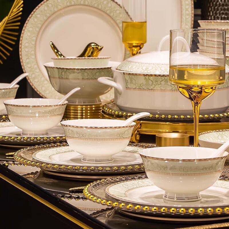 Elegant Floral Ceramic Fish Plate