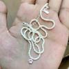 iF ME Shining Silver Necklace Zircon Pendant Chain Choker for Women Jewelry Accessories