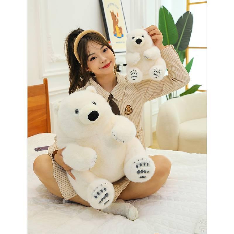 Polar Bear Plush Toy Children Birthday Festival Aquarium Gift Doll Cotton Pp