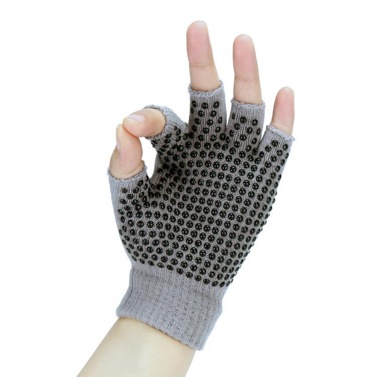 Women Anti-Skid Half Finger Gloves Gym Training Fitness Gloves Shock-Absorbing Breathable Sports Gloves