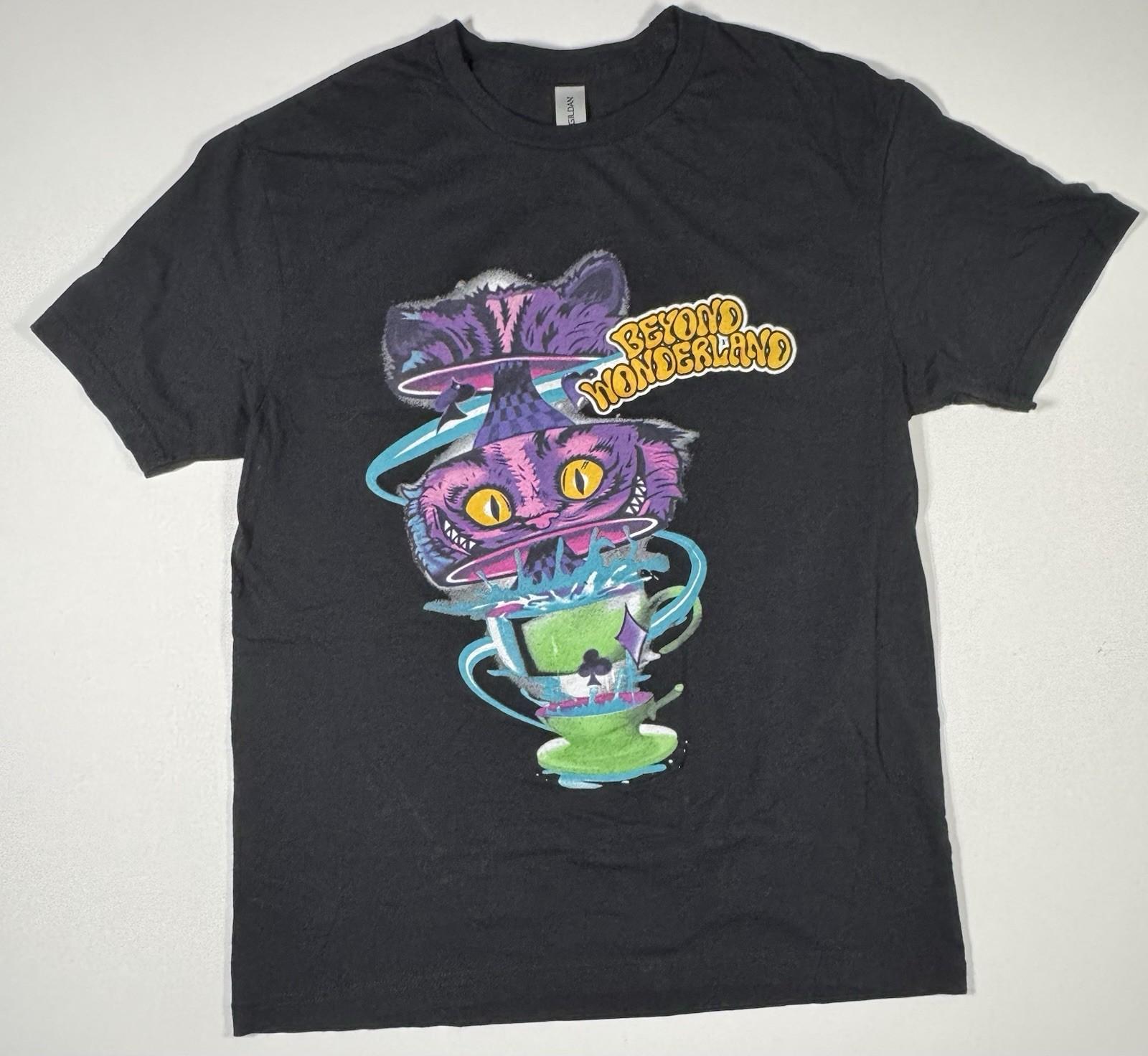 Beyond Wonderland 2024 Festival T Shirt Medium Black EDM Rave Lineup Graphic Unisex T-Shirt M