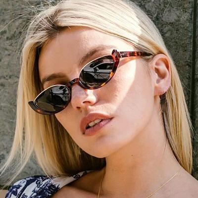 Gafas de sol de ojo de gato de medio marco para mujer, gafas de sol Vintage de moda para exteriores, gafas de sol de marca de lujo de diseñador UV400