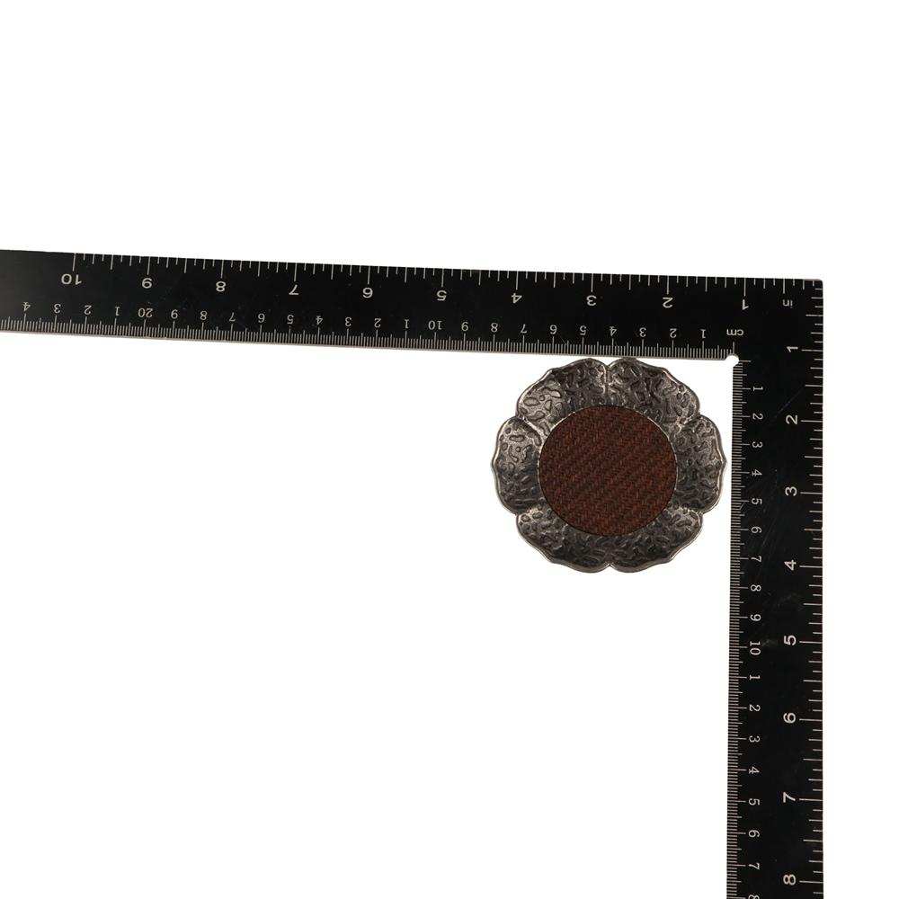 2pcs Zinc Zinc Alloy Heat Insulation Mat Elegant Tea Coaster Handmade Lotus Cup Holder  Coffee