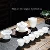 Dehua Weißporzellan Gongfu Tee-Set