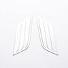 2PCS SUS304 Stainless Steel Front Intake Molding Trim Car Styling Cover Accessories  for Toyota C-HR CH-R 2017 2018