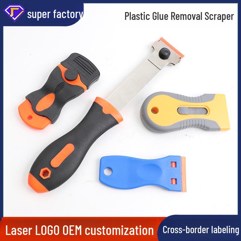 Multifunctional Mini Spatula for Cleaning, Decontamination, and Glue Scraping in Car Film Applications.