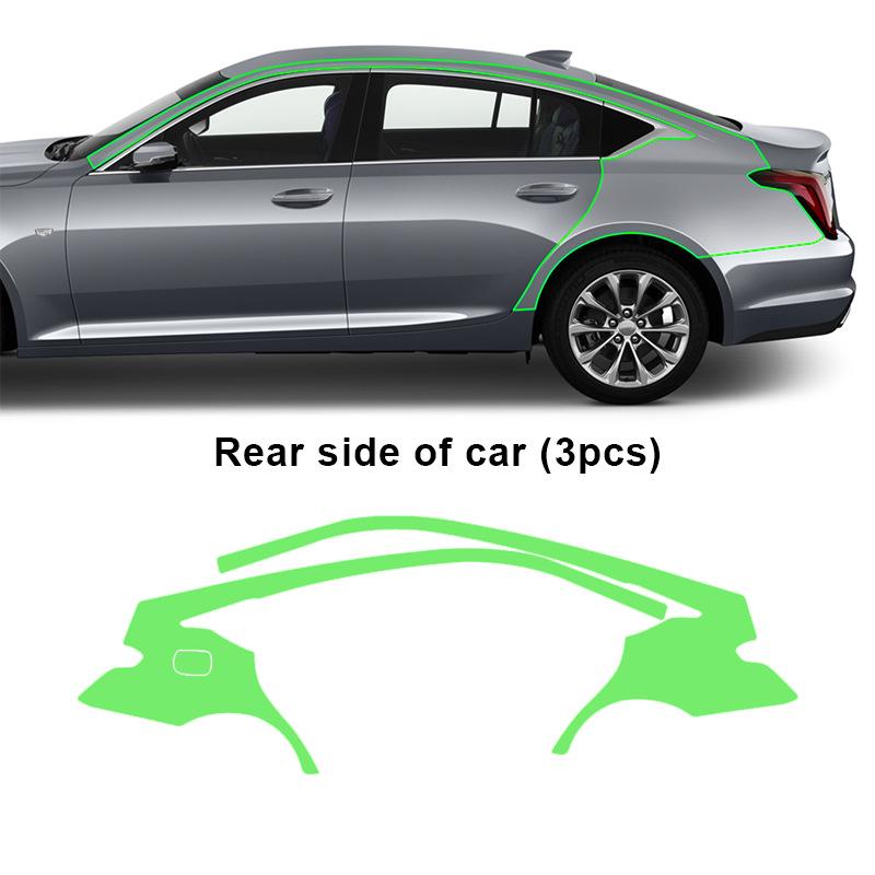 Cadillac CT5 TPU Scratch-Resistant Invisible Paint Protection Film