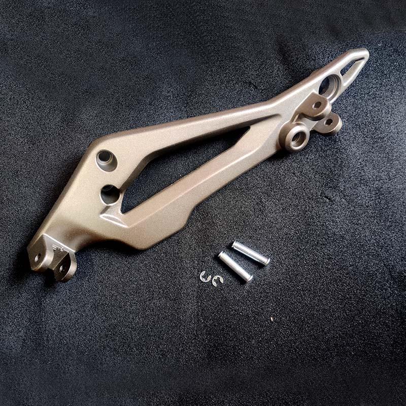 Left / Right Foot Pegs / Footrest Bracket For KD150-FHJGVLZ Motorcycle Accessories Parts Footrest Base left