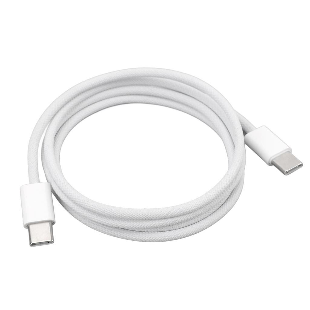 60W 3A USB C to USB C Cable Nylon USB C Charger Cable 3.3ft for IOS 15 15 Pro 15 Plus 15 Pro Max
