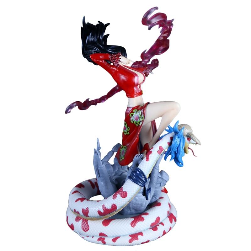 One Piece Anime Model Gk Boa Hancock Slave Arrow Battle Ver .Action Figure 35cm Statue Collection Toy Desktop Decoration Figma