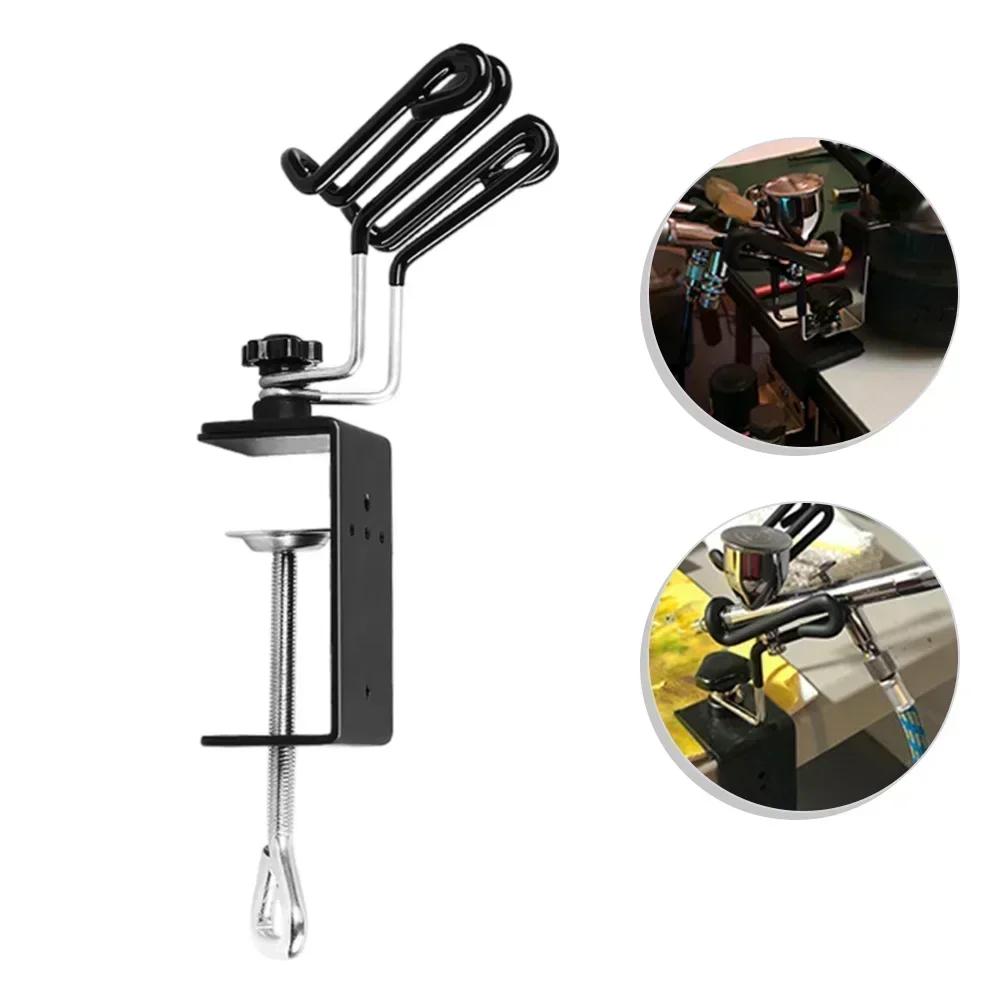 Artistic Projects Black Airbrush Holder Art Supplies Convenient Pivoting Design Compatible With Most Airbrushes