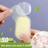 Φορητά Χαρτάκια Σαπουνιού Μιας Χρήσης για Ταξίδι, Μίνι Χαρτί Πλυσίματος Χεριών Τσέπης