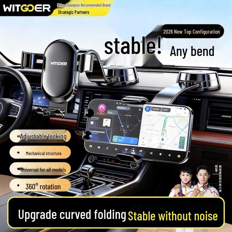 Universal Vacuum Suction Car Phone Holder