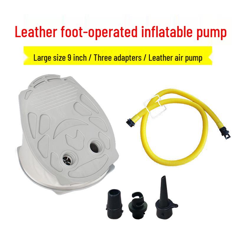 Outdoor Multi-Purpose Foot Pump for Kayaks, Air Mattresses, Pools, and Swim Rings