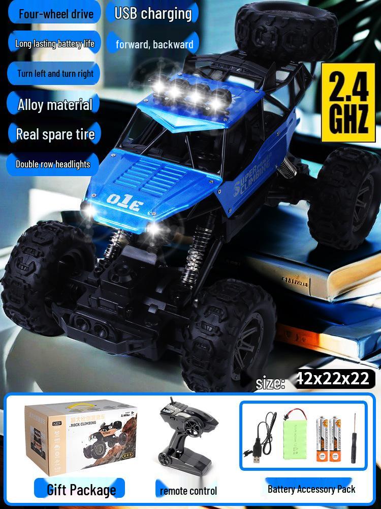 

Игрушка машинка на радиоуправлении XL: Полный привод, Дрифт, Внедорожная местность, Высокоскоростной, Ударопрочный, Перезаряжаемый для детей. 1 Body Battery