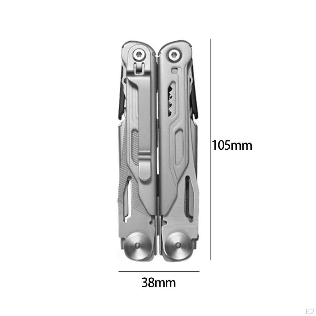 Multitool Metal Combination Folding Pliers for Outdoor Backpacking Repairing