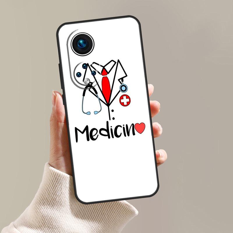 Medical Doctor Nurse Medicine Case For Honor Magic 7 Pro 5 6 V5 Cover For Honor 200 400 50 70 90 Lite X8a X8b X9a X9b X9c