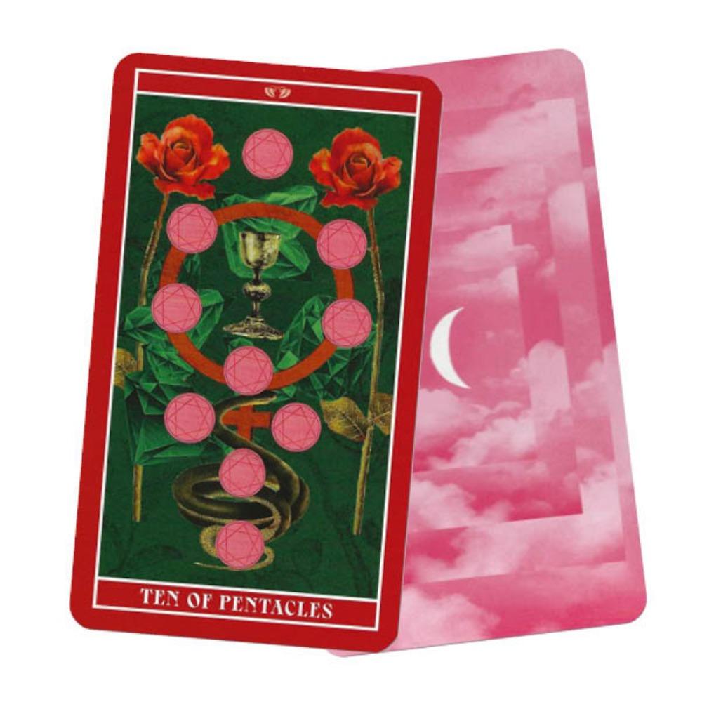 Goddess of Love Tarot: A Deck for Embodying The Erotic Divine Feminine 78 Pcs Cards 10.3*6cm